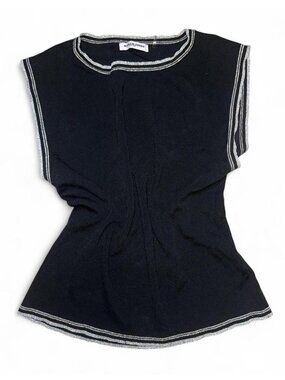 Hannah Jones New York Black Sleeveless Top